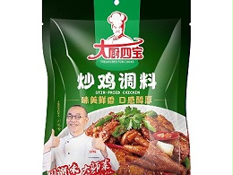 大厨四宝大师菜酱料酱汁炒鸡：经典美味，一炒即成